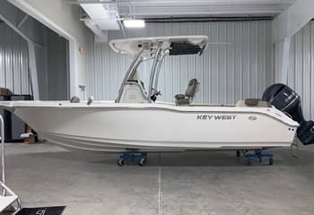 2022 Key West 239 FS White Boat